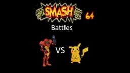 Super Smash Bros 64 Battles #102: Samus vs Pikachu