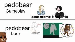 Pedobear lore be like: