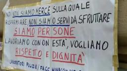 Ore tagliate del 40%, le lavoratrici e i lavoratori dellappalto pulizie Inps dicono basta - 29-LUG-