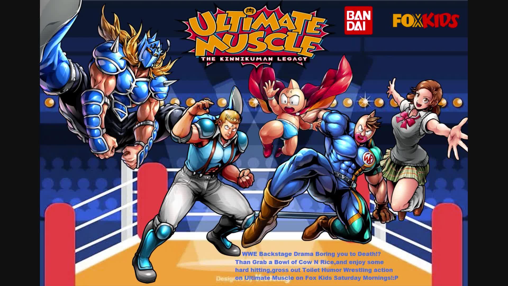 Ultimate Muscle: The Kinnikuman Legacy (GBA) Music OST - Story Mode Intro + Title Screen Theme