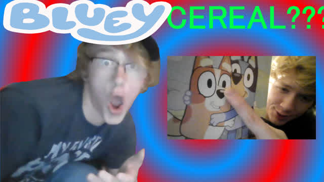 BLUEY CEREAL REVIEW!!!!!!!!!!!!!!!!!!!!! WHAT THE HECK!!!!!!