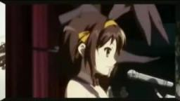 deusa haruhi confessa amor por 阿on o grande