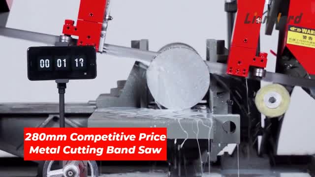 Competitive price iron bar cutting band saw machine manufacturers