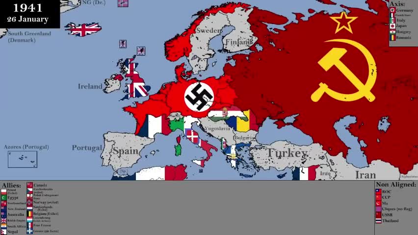 ww2 with flags.3gp