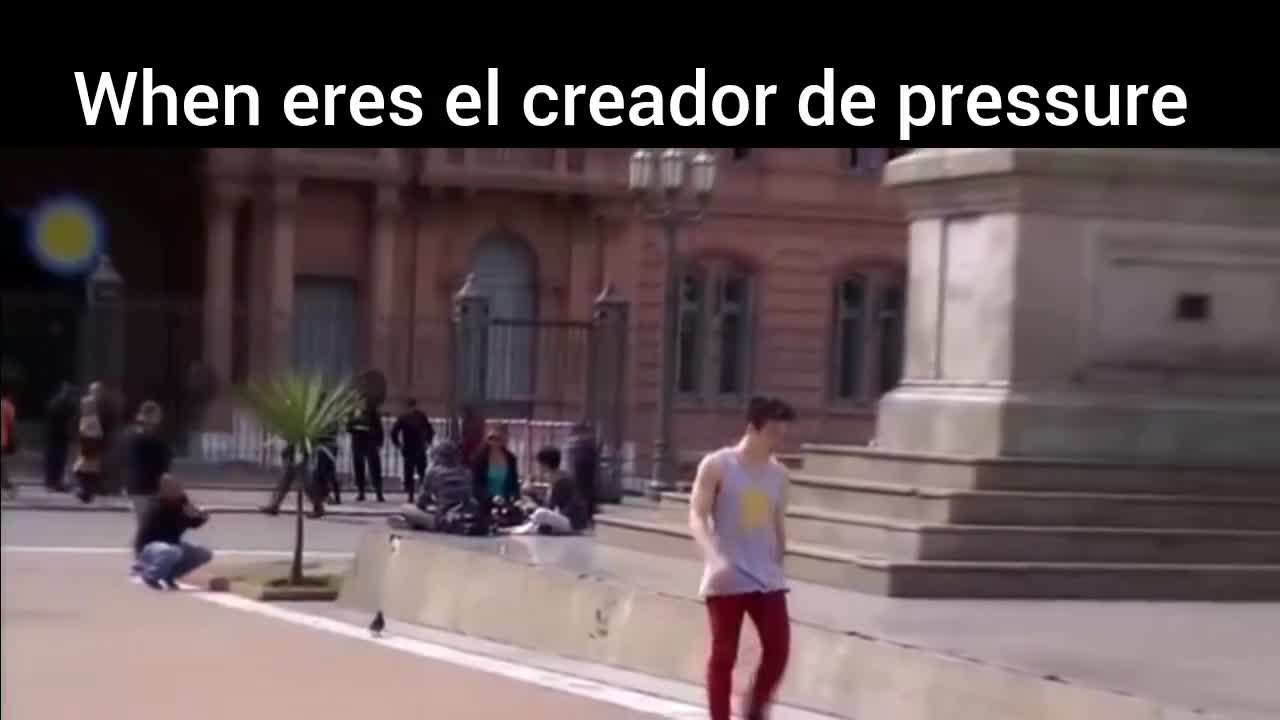 when eres el creador de pressure - alias violador rrap