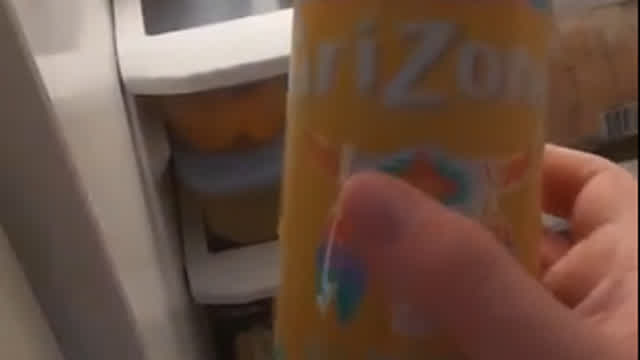 I got some Arizona iced tea