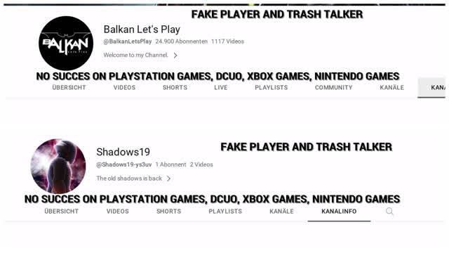 DCUO- Balkan, Shadows19, Fake RoterBlitz- Exposed