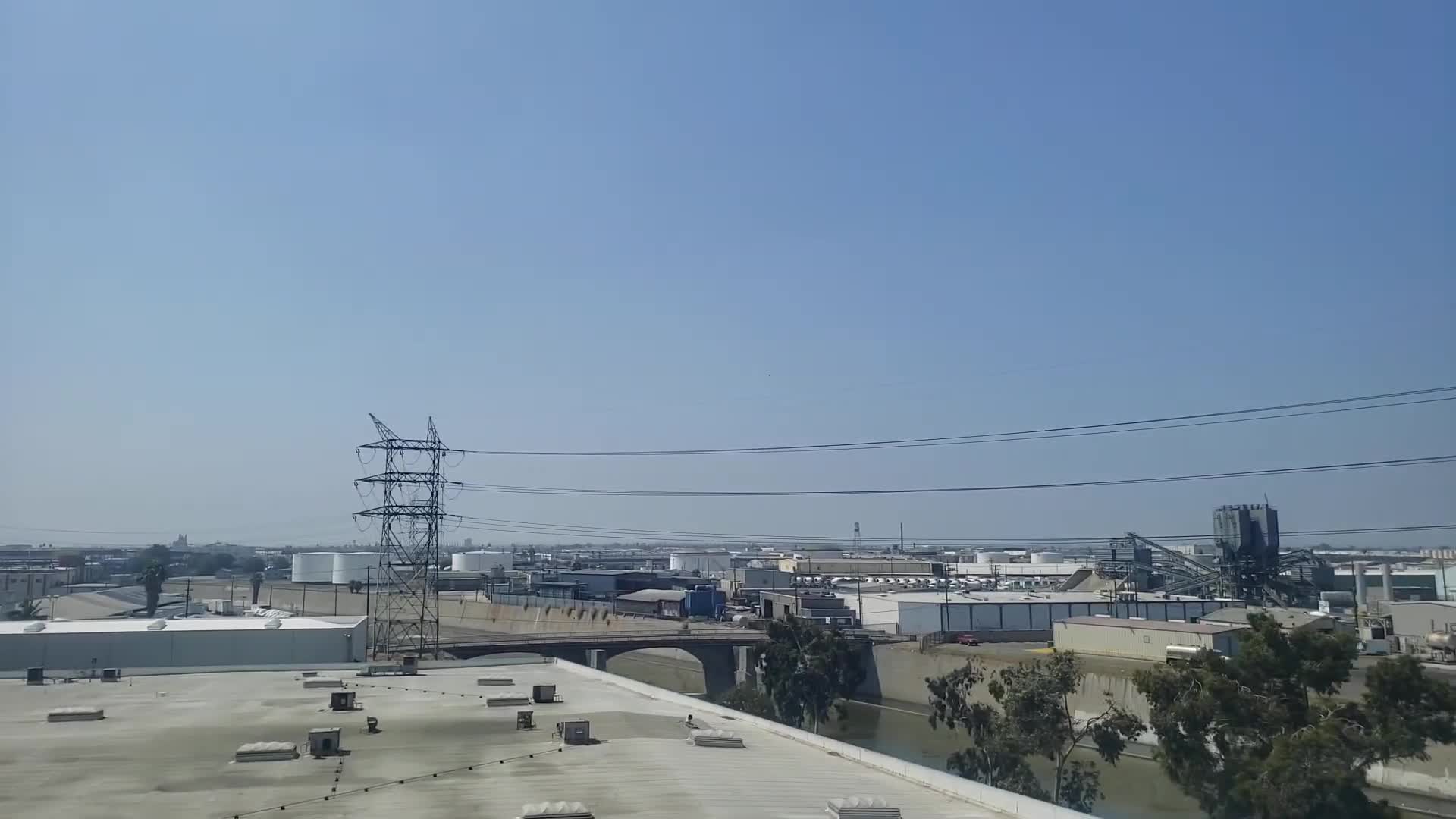 Industrial View of Los Angeles, Vernon