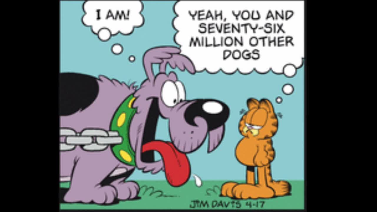 Garfield Comic Dub for April 17th, 2024