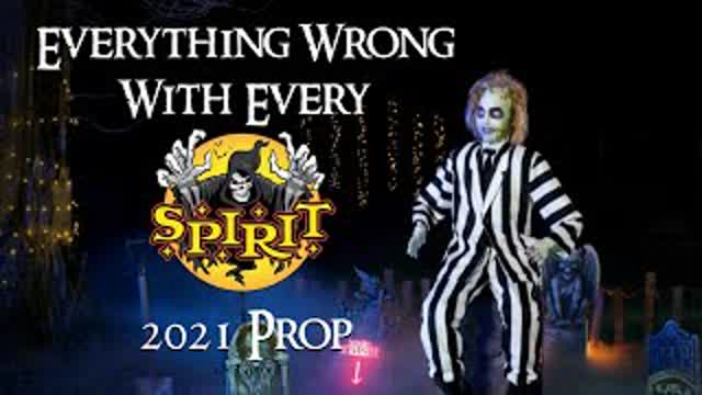 Everything Wrong With Every 2021 Spirit Halloween Prop (Reupload)