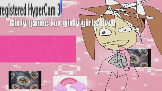 Girly game for girly girls uwu flash game digital horror (THE MOST SPOOKY THING EVER)