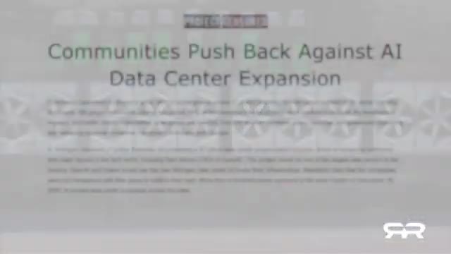 AI Data Centers 😳  Powering the Future or the “New World Order”