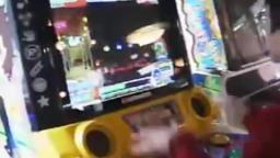 Amazing Japanese Guy Playing Arcade Game