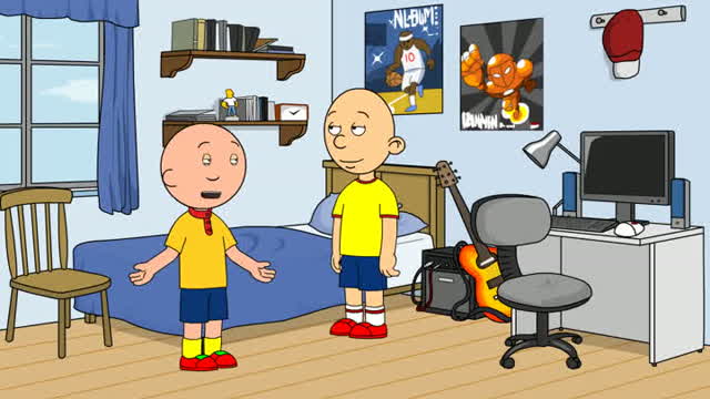CPHPCreatorRhianna's Caillou Chats With Woomitex's Caillou