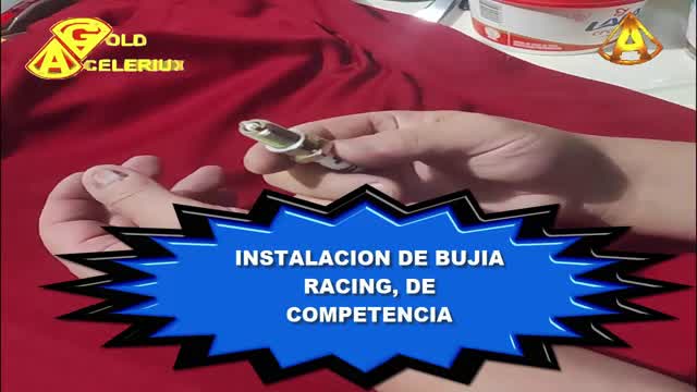 @BUJIARACING,BUJIA IRIDIO DE COMPETENCIA, EN MI MOTO,  @GOLDACELERIUX