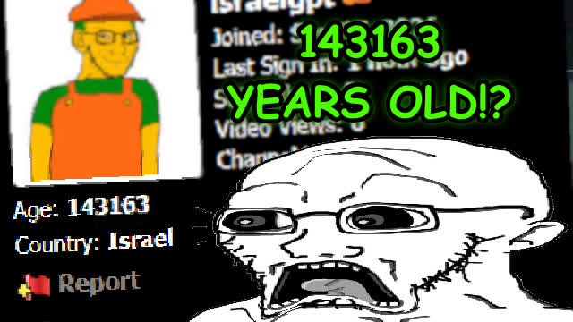 How to set IMPOSSIBLE ages on Vidlii