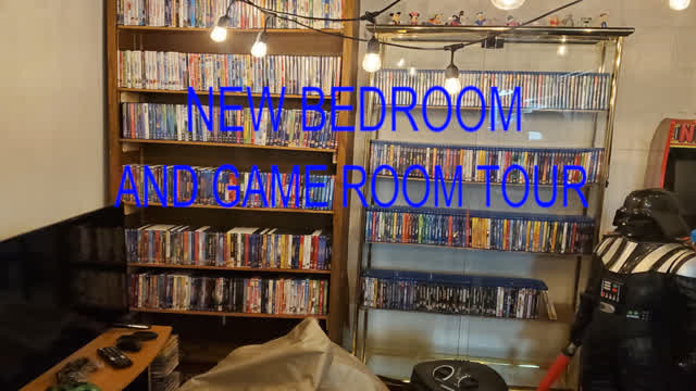 A Tour of My New Bedroom and Game Room