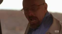 walt screaming while in a car