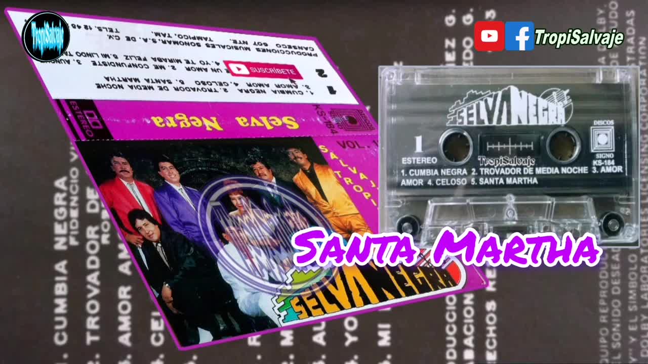SANTA MARTHA selva negra vol 13💿Signo Sonomar Tampico Tamaulipas México