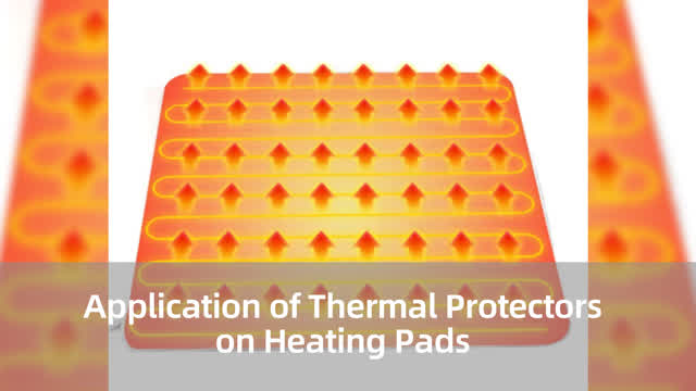 The application of thermal protector for heating pad