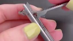 62 Professional stainless steel foldable double-ended nail clipper tool fingstainless steel foldable