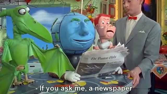 Pee Wee's Playhouse (Season 5) Episode 3 -  Front Page Pee-Wee [Bluray Quality] Fox Kids