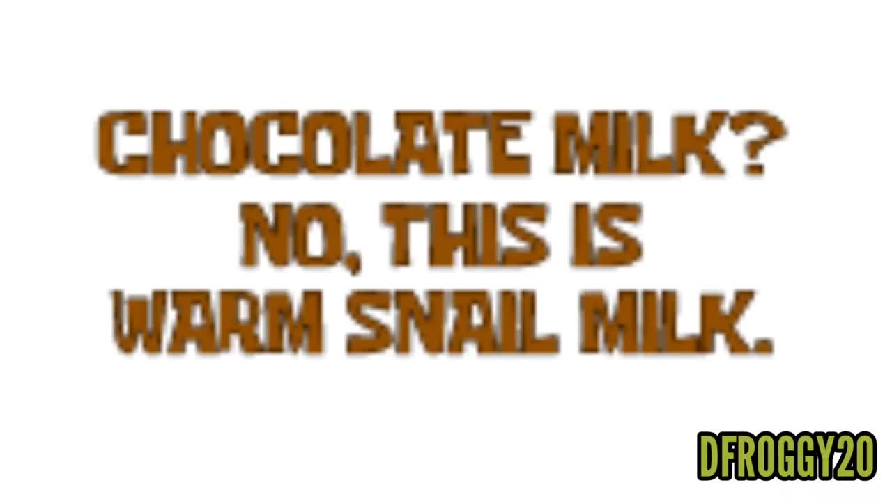 [YTP] SpingeBill and PacTrack Drink Warm Snail Milk