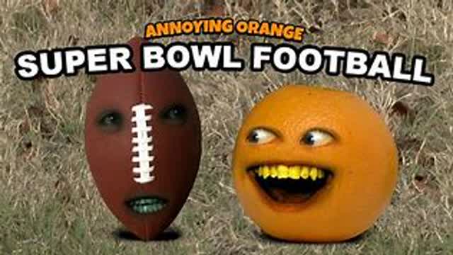 Annoying Orange Super Bowl Football