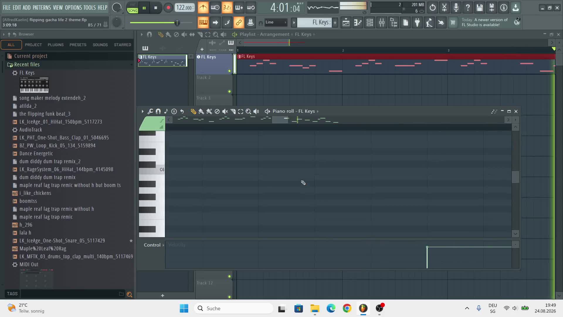 watch me remake one of the songs from gacha life 2