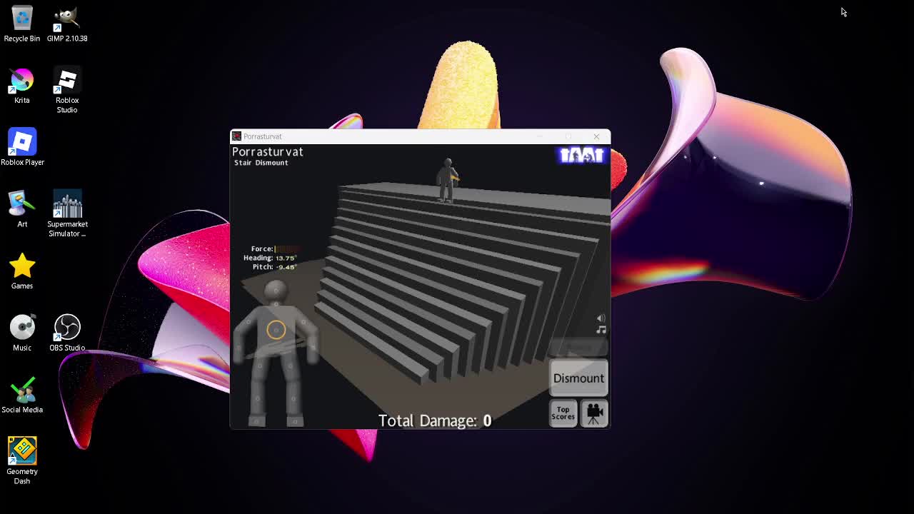 Smilly plays "Porrasturvat" AKA "Stair dismount"