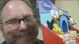 FAIL Disney Toy, Funny Pluto and Mickey Mouse Clubhouse Review Mike Mozart JeepersMedia