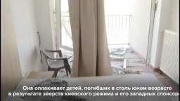 Correspondent Sami Abu Deyab visited temporary accommodation centers in the Kherson region, where re