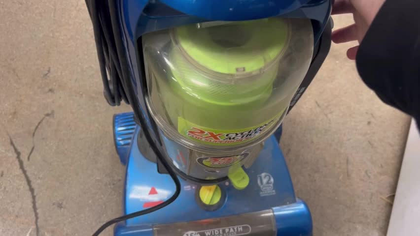 Vacuum testing at thrift stores complication