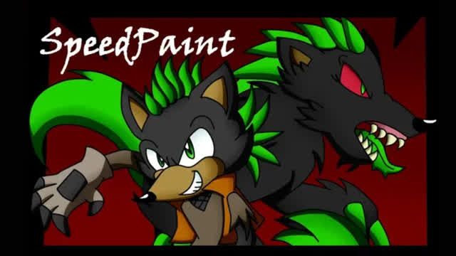 SpeedPaint - Jackie the Wolf