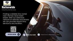 Enhance Your Airport Experience with Limo Services Near Me