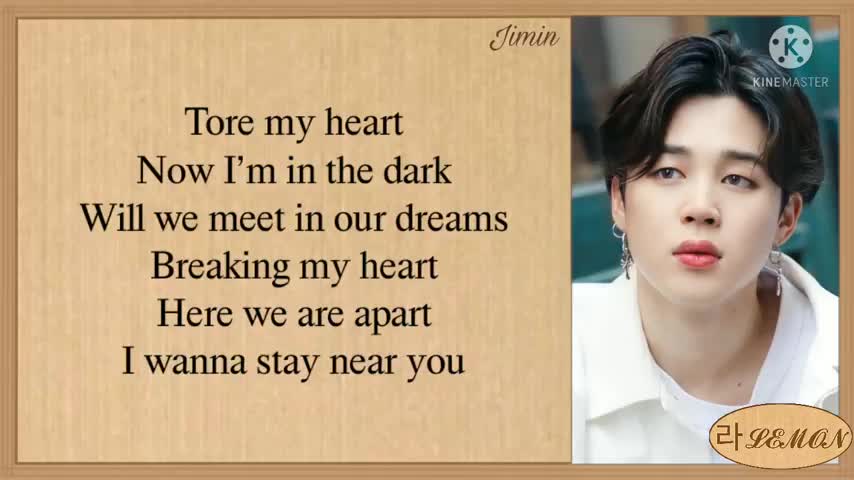 BTS Jimin X Ha Sungwoon With You Our blues OST Part. 4 Lyrics