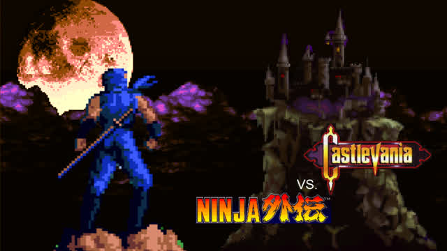 Ninja Gaiden Vs Castlevania (Flash Game)
