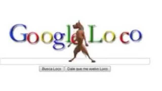 scooby doo bailando con fondo de google