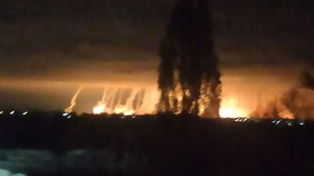 Explosion in Pavlograd.