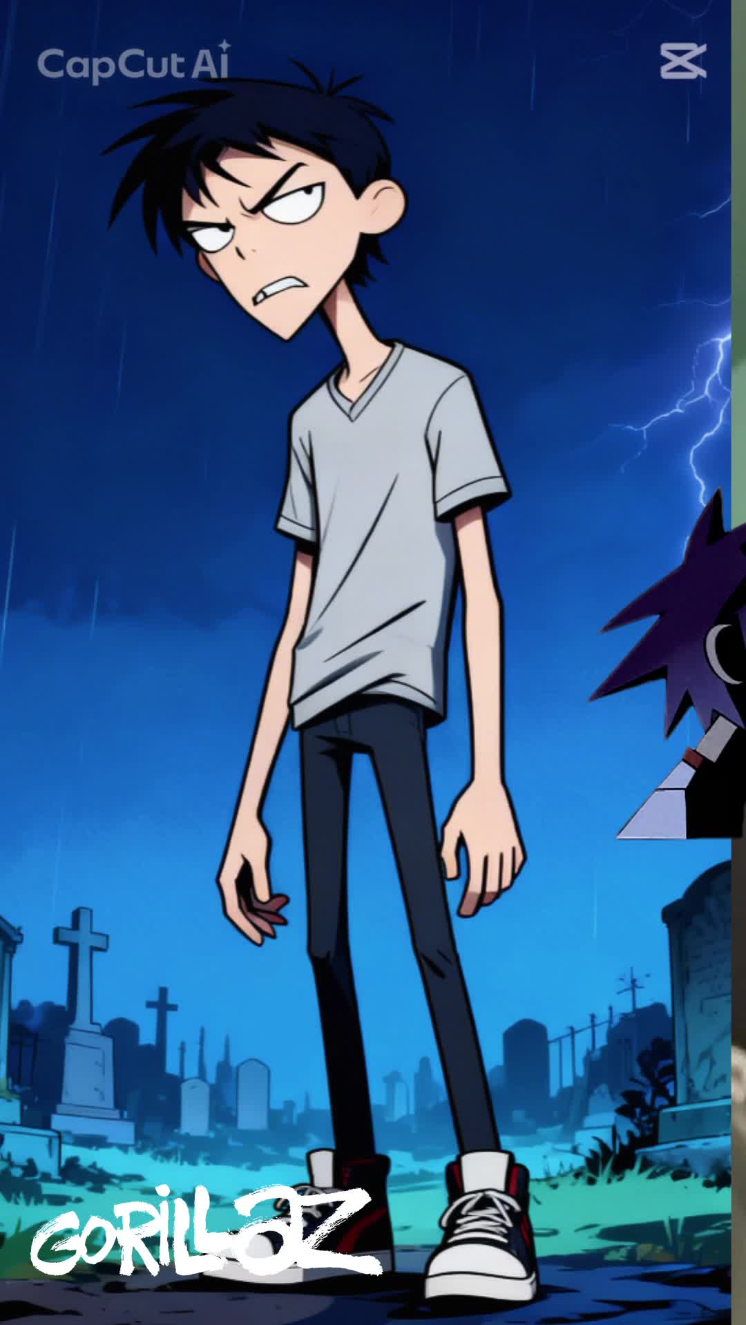 Gorillaz - CapCut AI Template