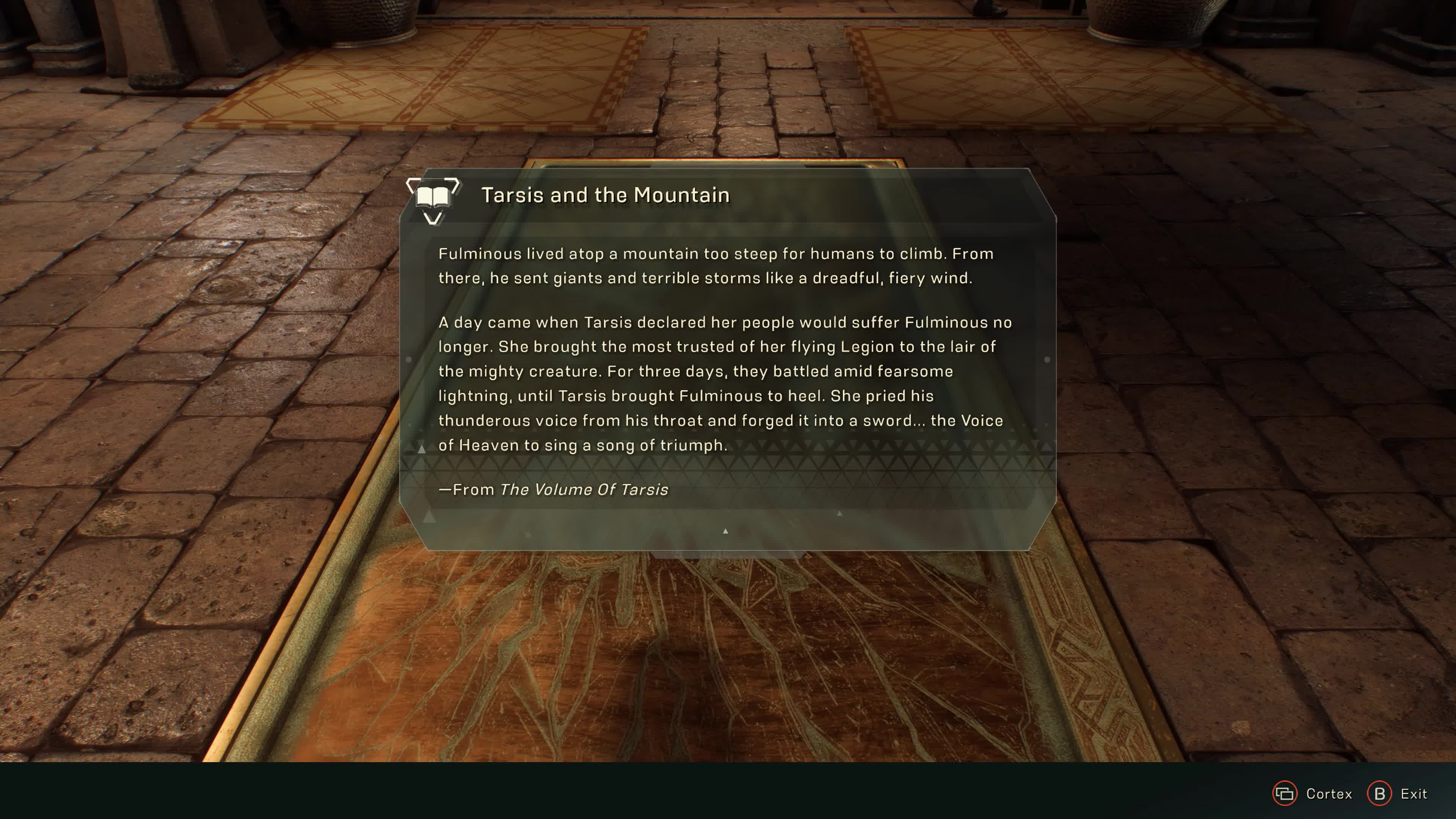 Tarsis And The Mountain