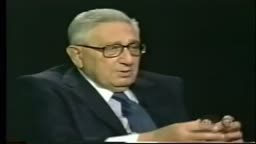 Kissinger talks about the New World Order 2005