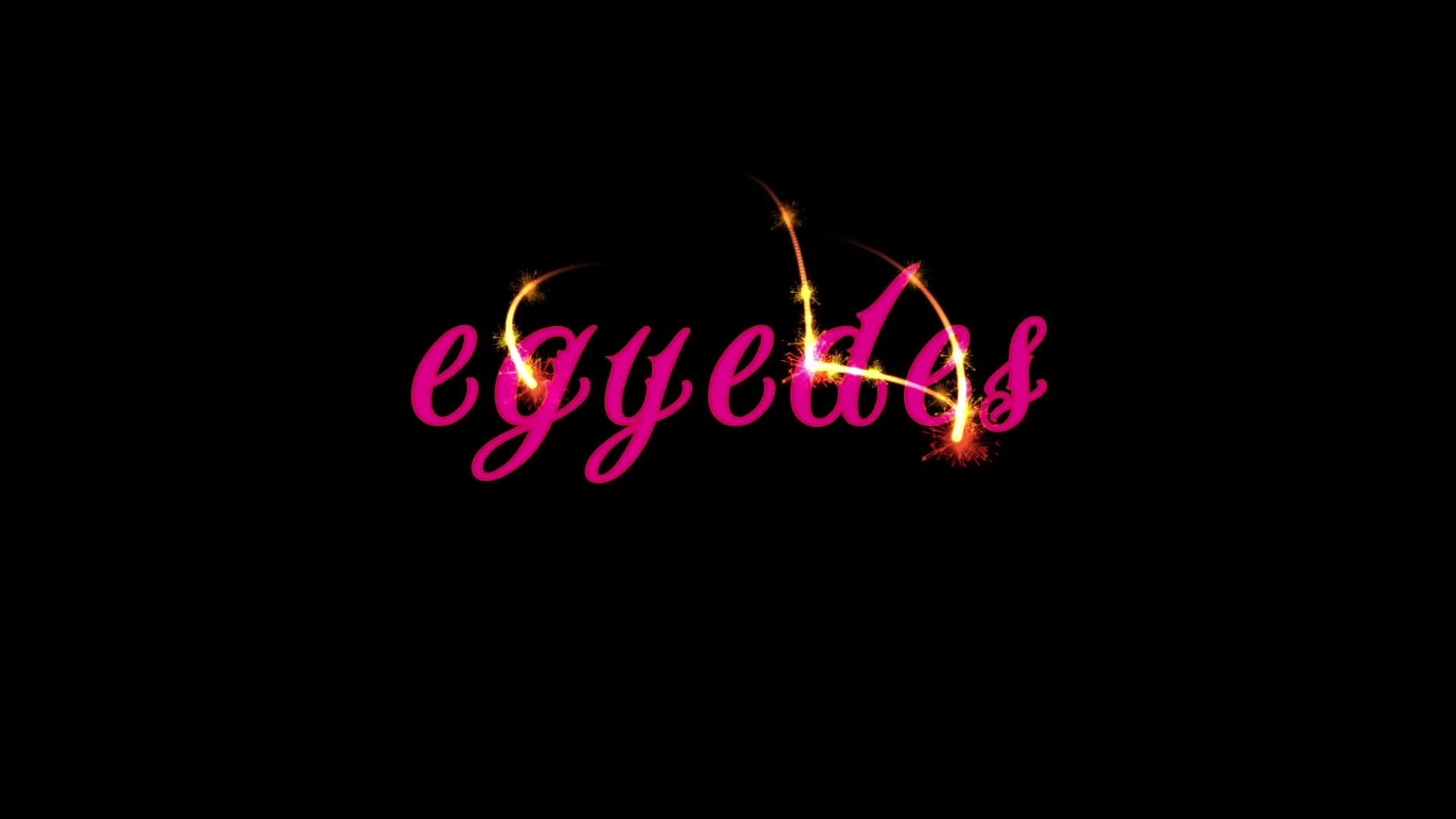 Egyedes ¦ Szikrák repülnek (dalszöveges audió)