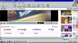 Watching VidLii on win 98 simulator