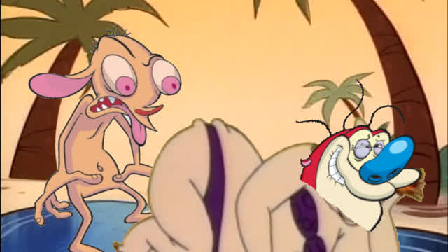 [VLP/YTP] Stinky Loves Sperm (Ren and Stimpy VLP)