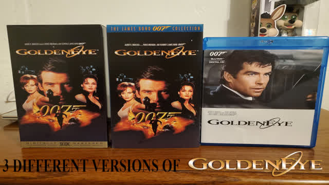 3 Different Versions of GoldenEye