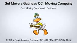 Get Movers | Professional Moving Company in Gatineau