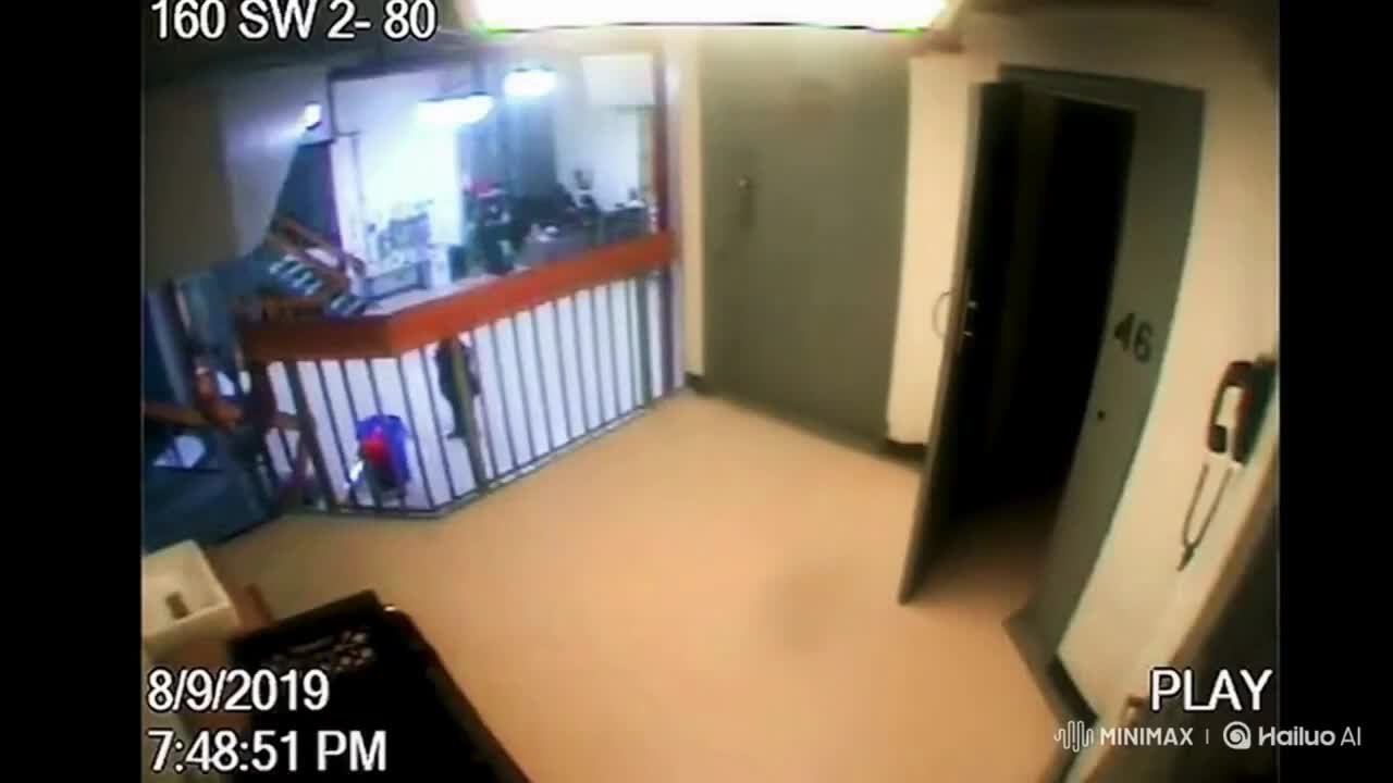 [EXCLUSIVE] Jeffrey Epstein's Cell Surveillance Video Before His Death!