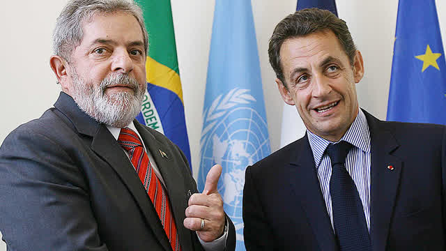 El presidente izquierdista de Brasil, Lula