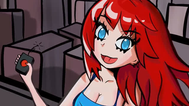 [SPEEDPAINT] GIRL DOES EPIC MANEUVER